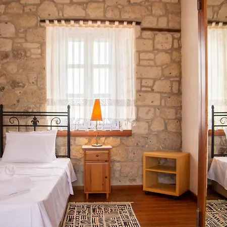 Marvelous Stonehouse With Backyard And Fireplace In Cesme Alaçatı